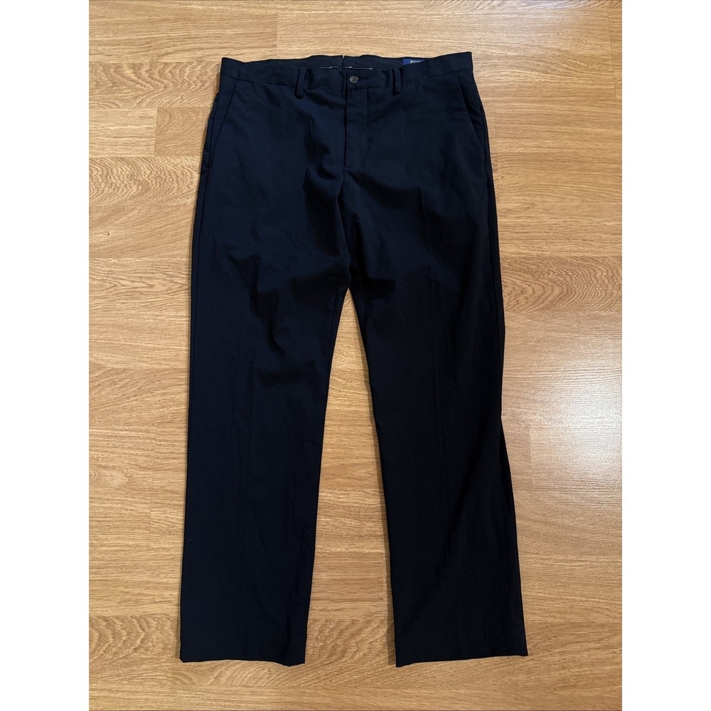 Polo Ralph Lauren Pants Men's Blue 34x30 (Act 35x29) Stretch Straight Fit Preppy